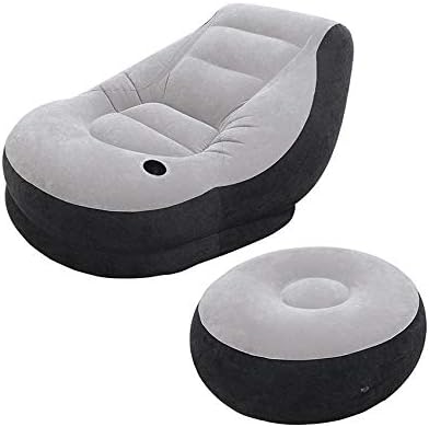 Sillon inflable + ottoman